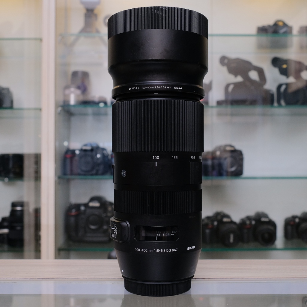LENSA TELLE SIGMA 100-400MM F5-6.3 DG ART FOR CANON BUKAN 150-600MM