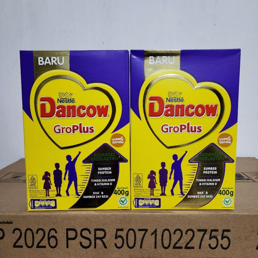 

Dancow GroPlus Rasa Yummy Vanila 400gr TERMURAH
