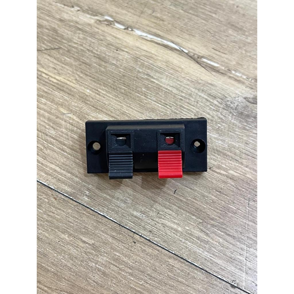 Terminal Speaker 2 Pin Besar Mono Segi Jepit