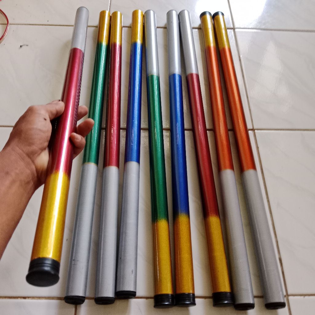 Tegek Bendera Majlis Sholawat Ukuran 6 Meter - Joran Tegek Sholawat Ukuran 7,2 Meter 6,3 Meter 5,4 M