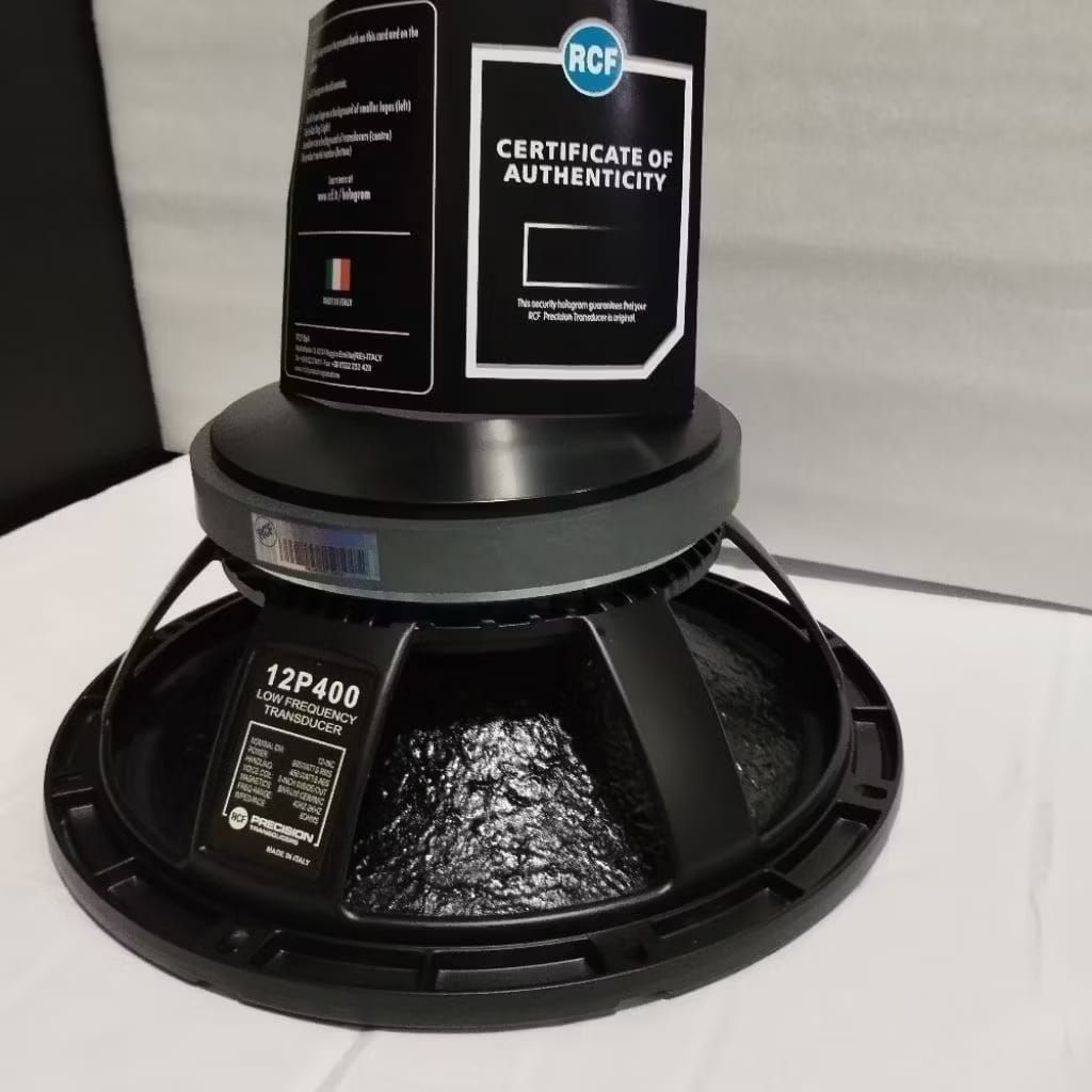 Speaker RCF 12P400 12 Inch Kulit Jeruk Original Grade A Mid LOW