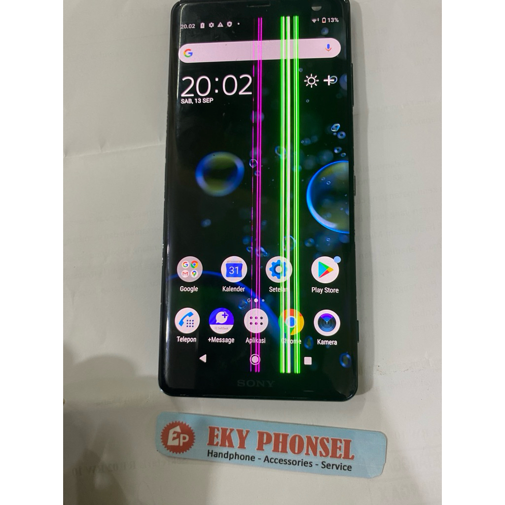 MESIN SONY EXPERIA XZ3  WIFI ONLY HIDUP NORMAL BERGARANSI ram 4gb internal 64 hb