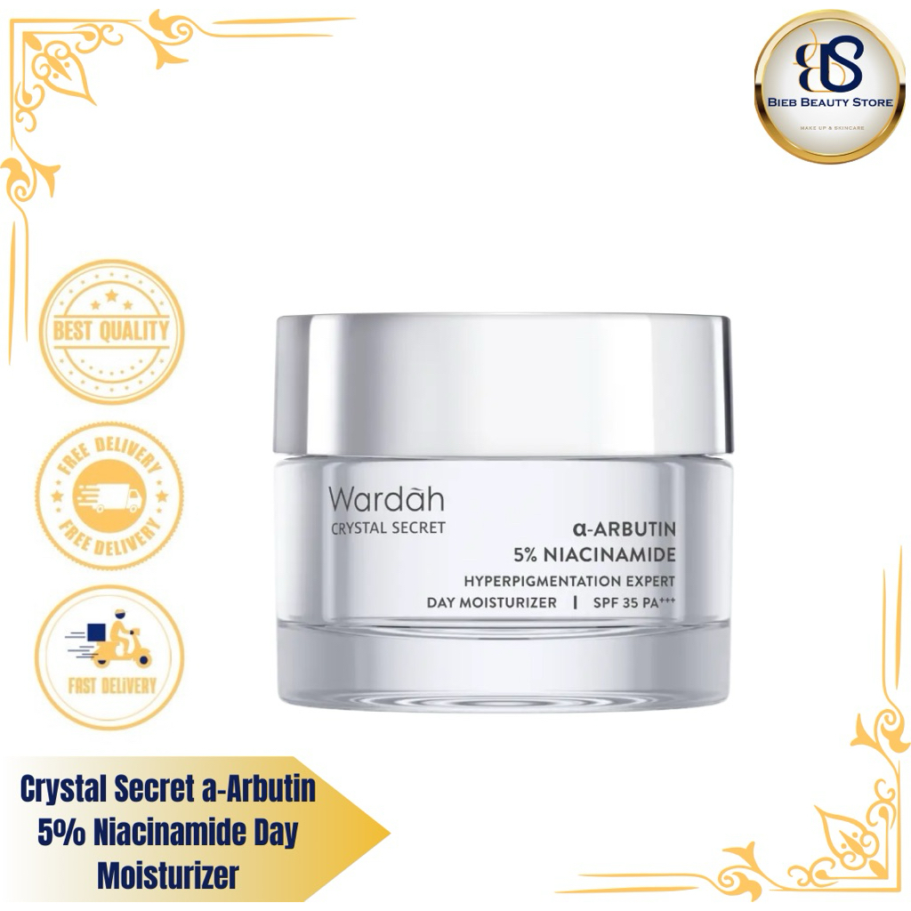 Wardah Crystal Secret Brightening Day Cream | Krim Pagi