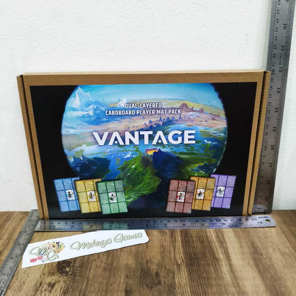 Vantage Dual-Layered Cardboard Player Mat Pack Board Game Playmats