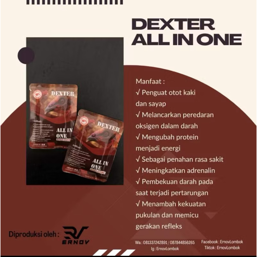 DEXTER ALL IN ONE DOPING AYAM ERNOV