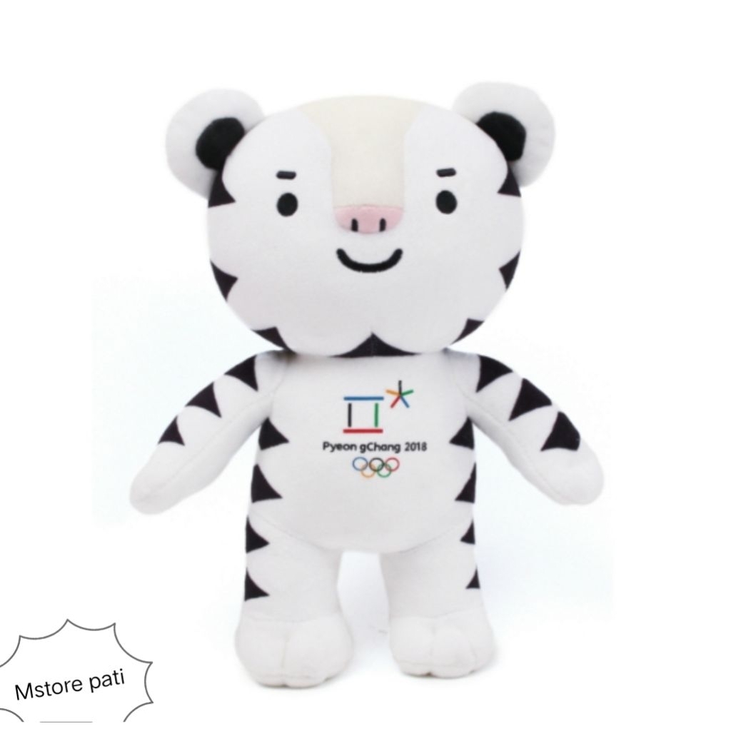 BONEKA MASKOT OLIMPIADE KOREA
