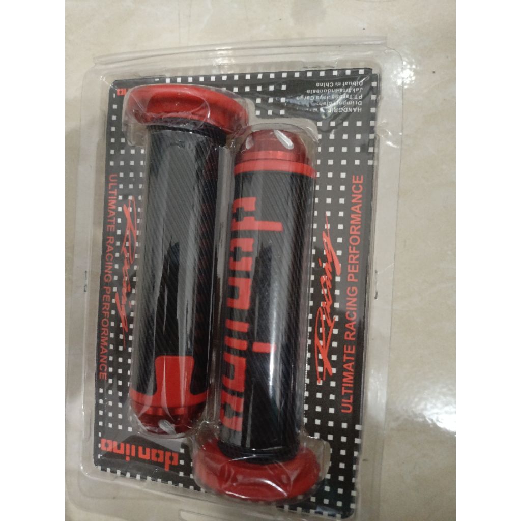 Handgrip Motor Domino Merah