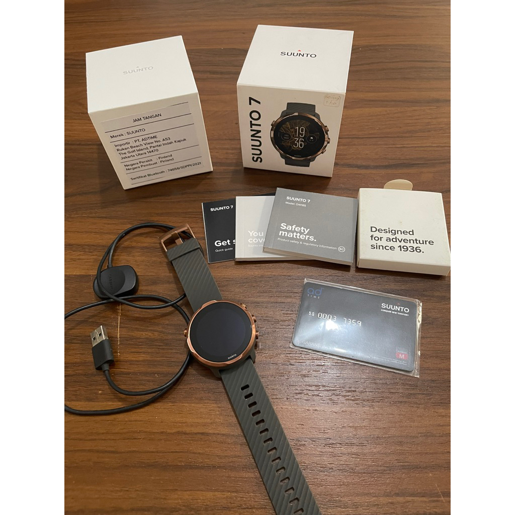 Jam Tangan Suunto 7 Lengkap