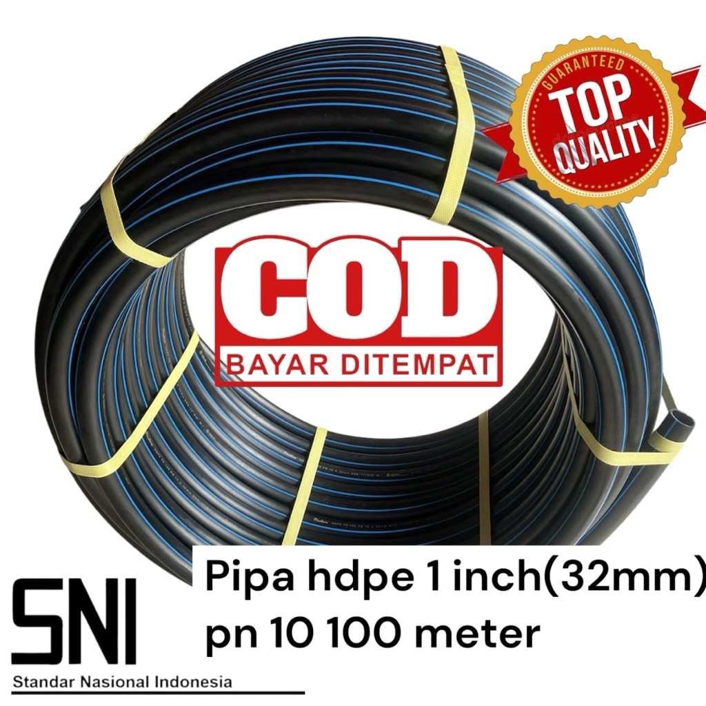 Pipa HDPE 1 Inch Roll Gulungan Panjang 100 Meter