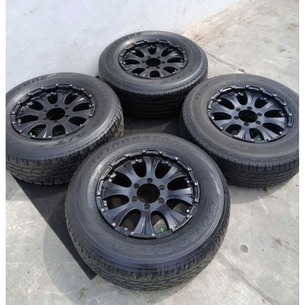 Velg AJA TANPA BAN Velg JRD Ring 17X8 Et 20 pcd 6X139.7