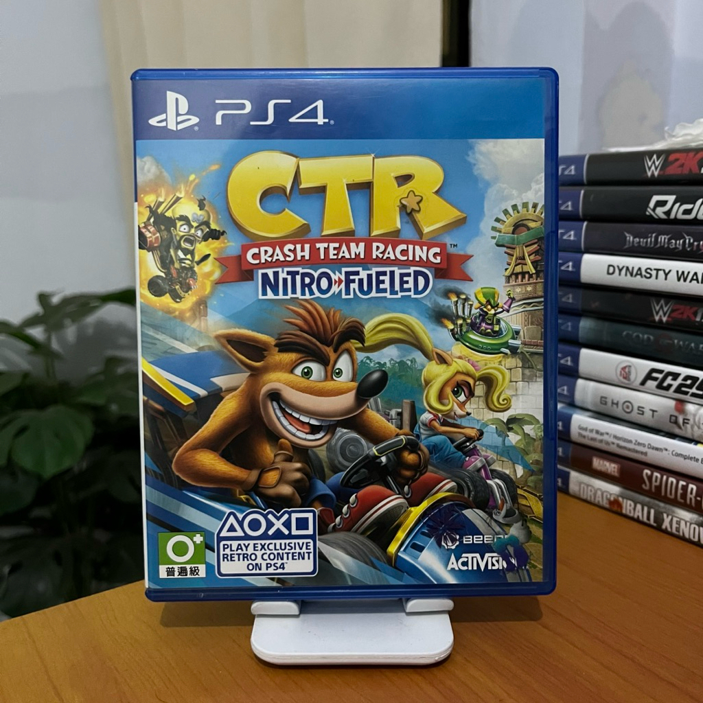 CTR ps4 disc crash team racing playstation4 kaset ps bd
