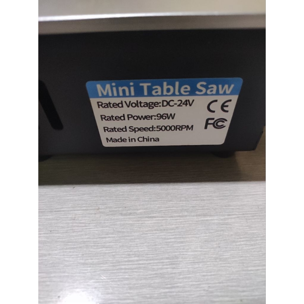 mini table saw portable 5000 rpm bekas baru tes saja lengkap