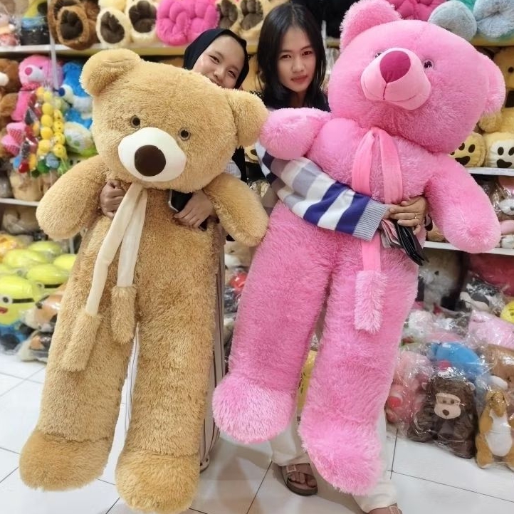 Cuci Gudang  Boneka Teddy Bear Cosy Super Jumbo 1,3 Meter Soft Beruang Panda