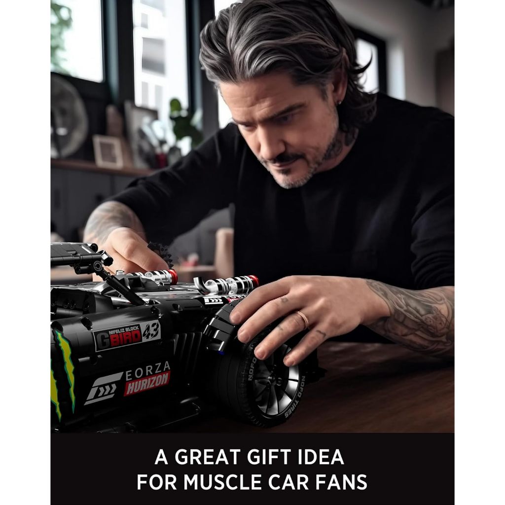 Nifeliz HOONIKEN Model Car Set, Colletible Building Toy for Adults