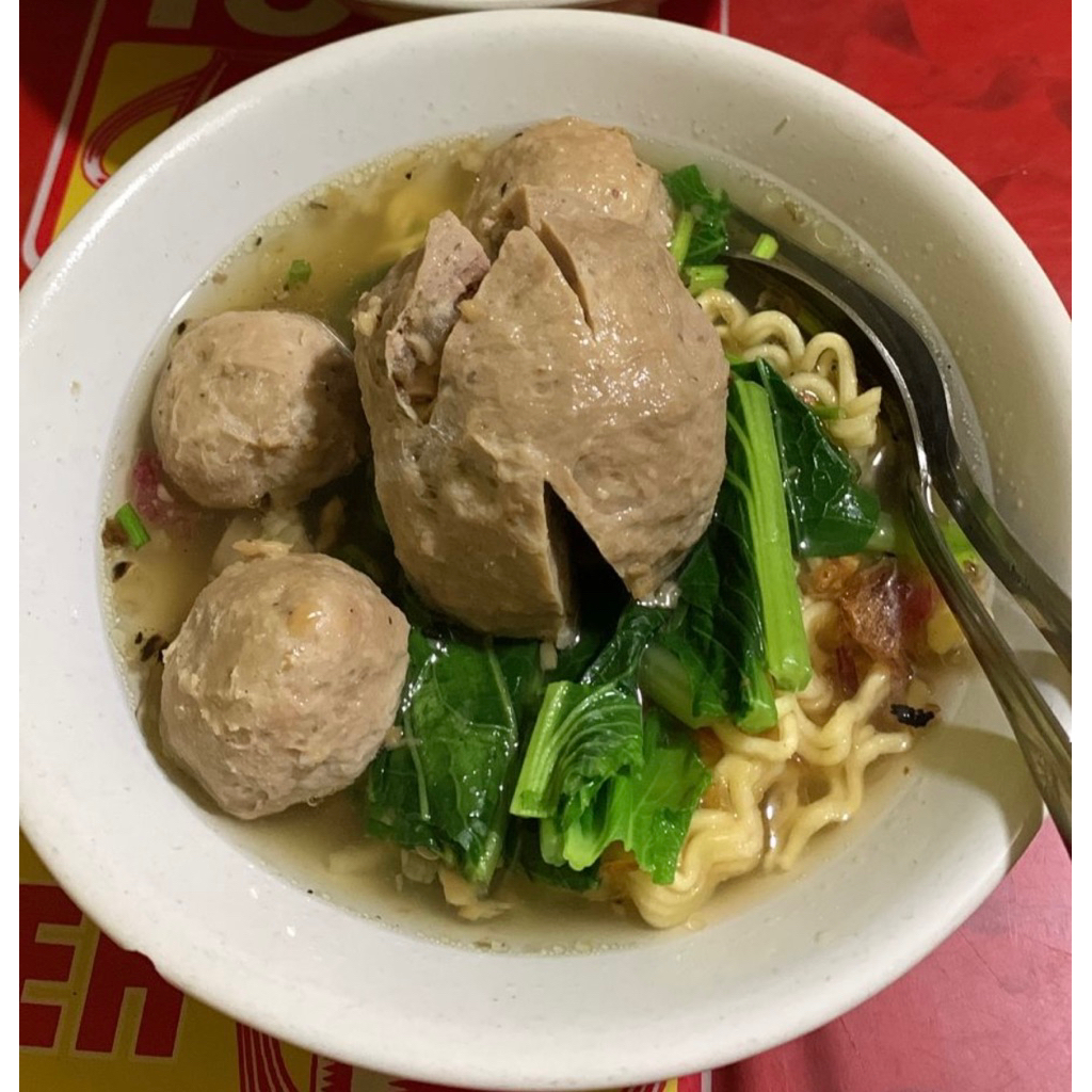 

Bakso Homemade urat dan daging 1 porsi