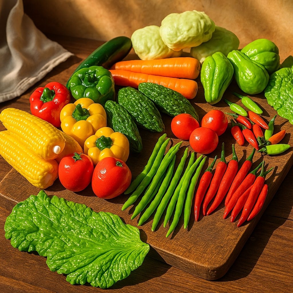 sayuran hias hiasan replika sayuran sayuran palsu sayuran pajangan sayuran dan buah imitasi bahan re