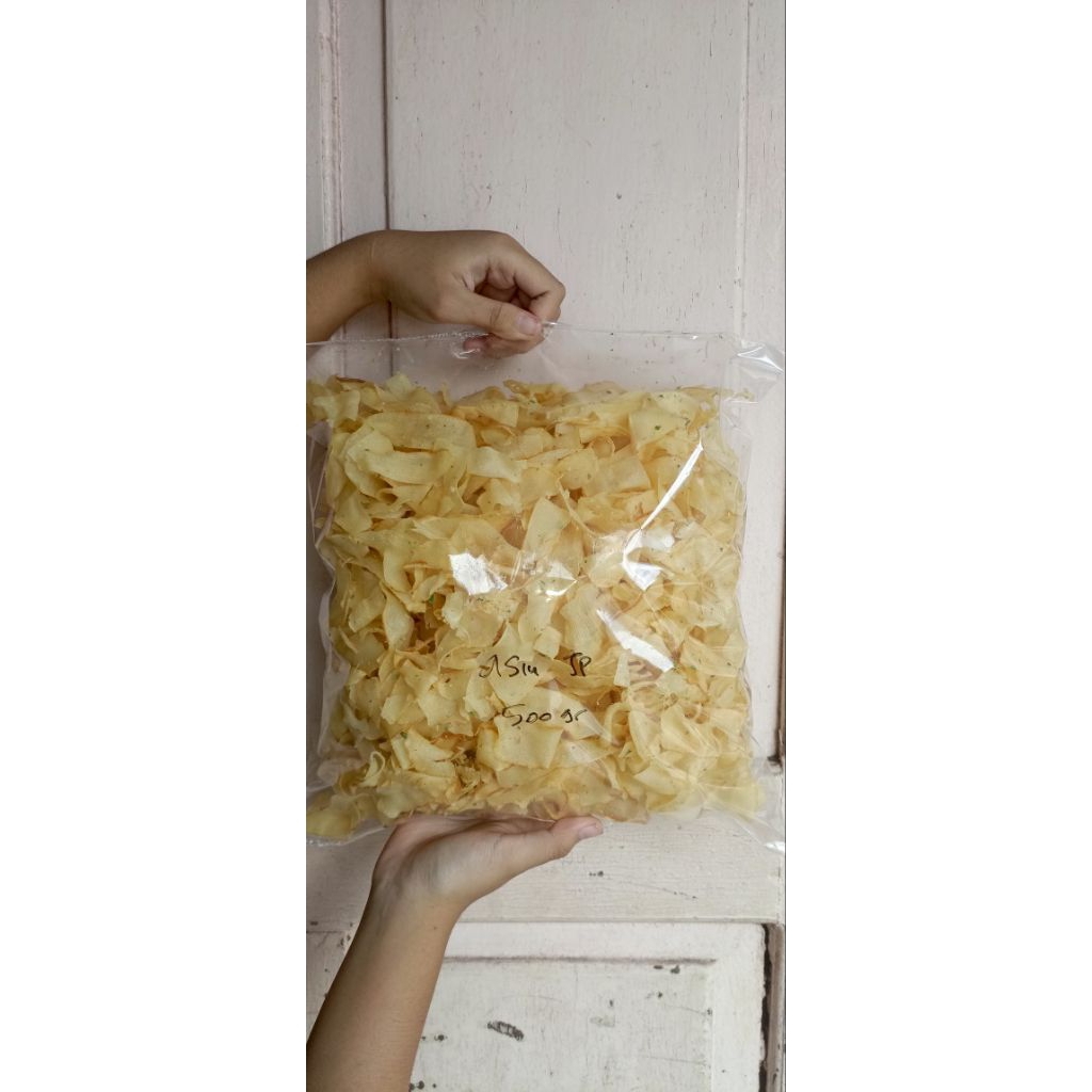 

KRIPIK SINGKONG TIPISS ISI 500GRAM
