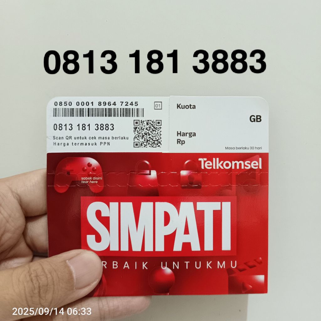 NOMOR CANTIK SIMPATI 11 DIGIT