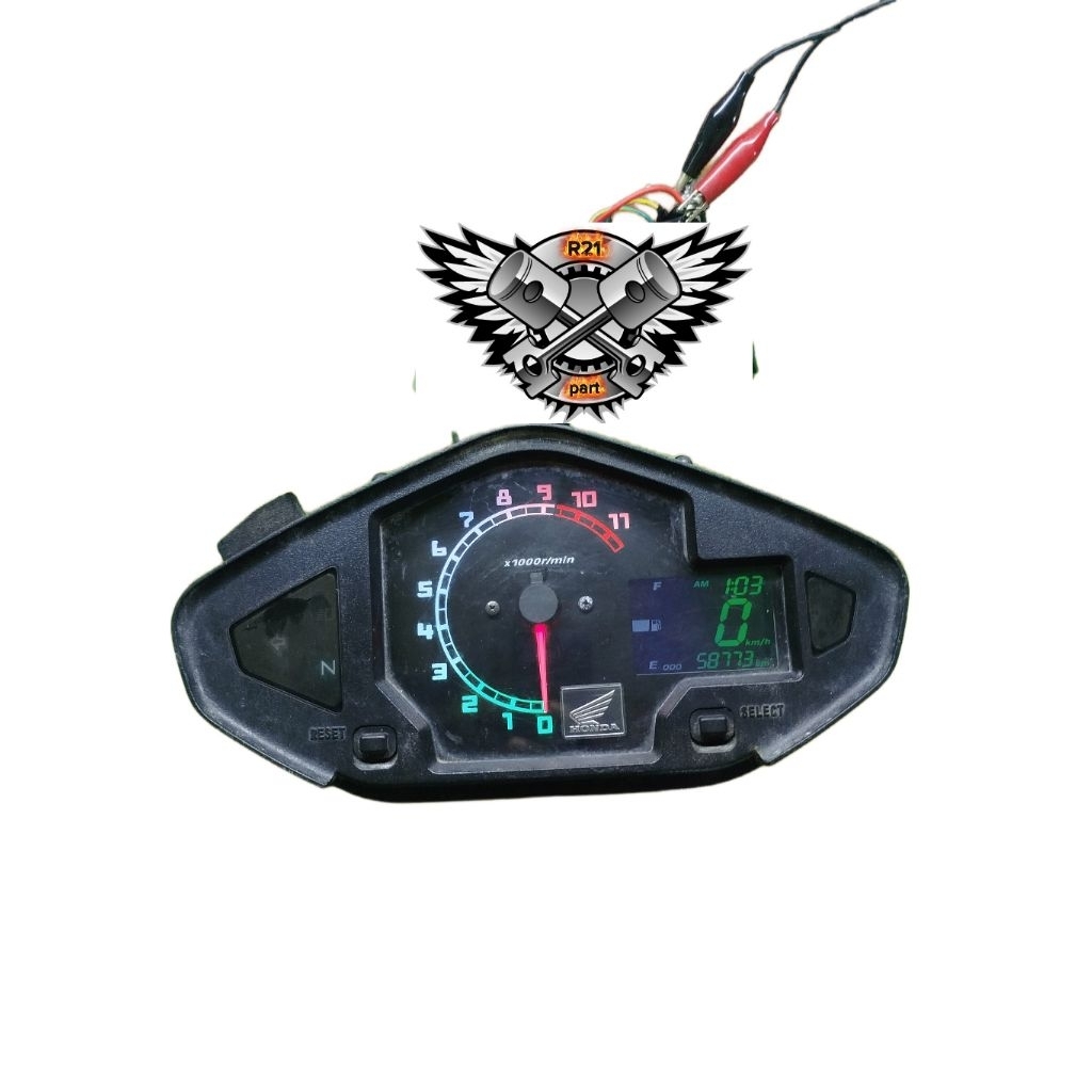 speedometer spidometer honda megapro mono custom copotan