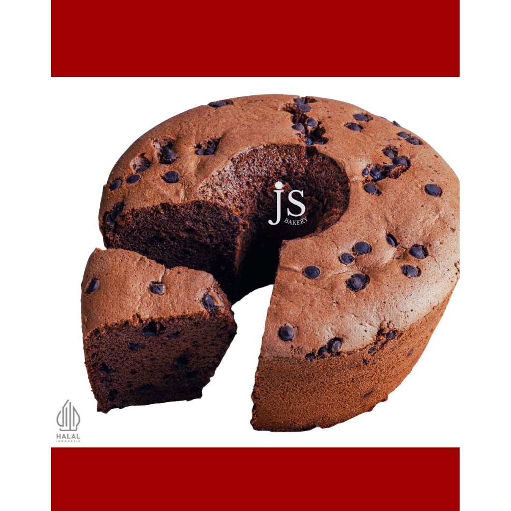 

CHIFFON CAKE/ BOLU PISANG COKLAT