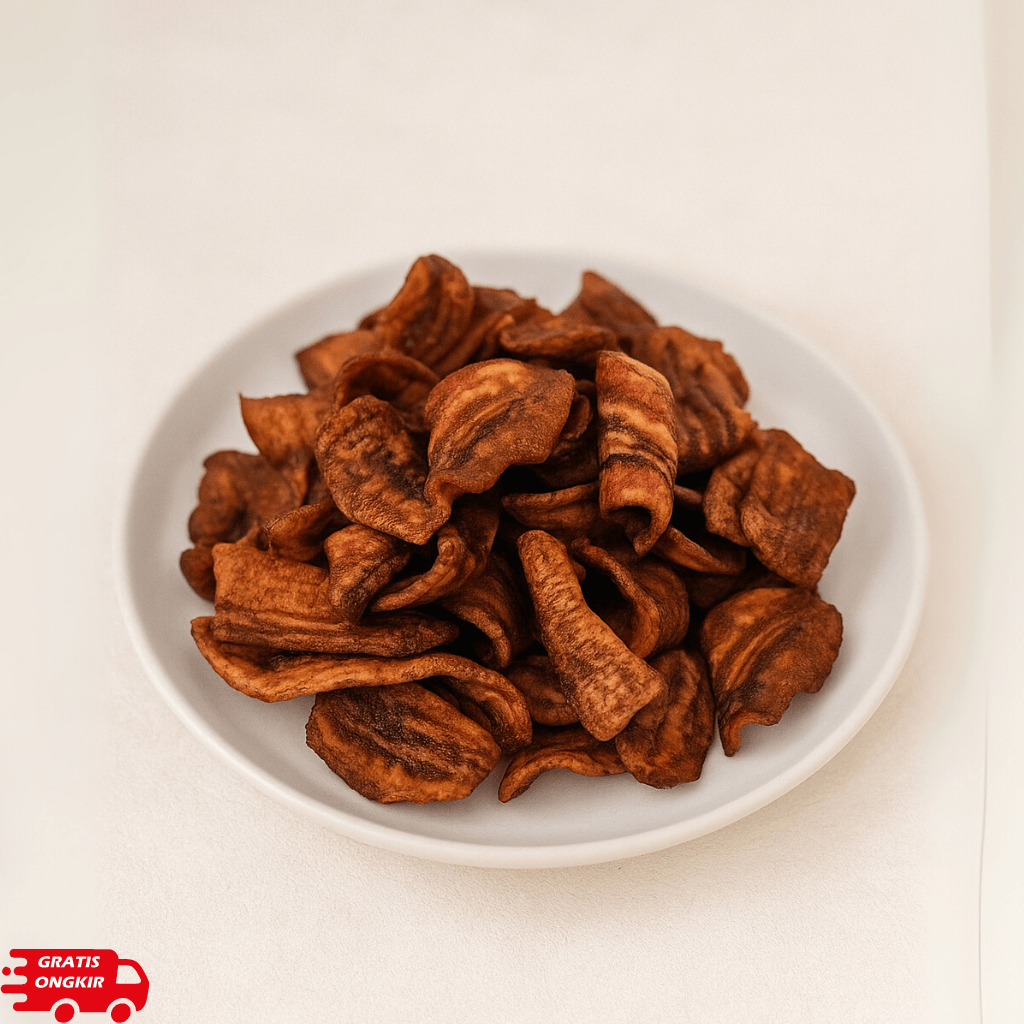 Keripik Sale Pisang Kering Renyah Manis Khas Cilacap 100 gr