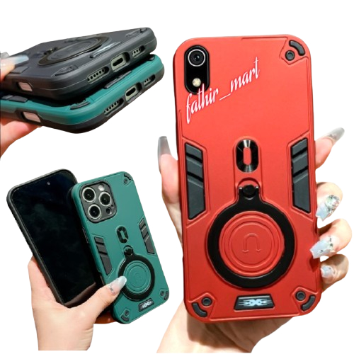 CASE UNTUK HP VIVO Y91C VIVO Y1S CASING STANDING CASE RING PRO HARDCASE HP ROBOT NEW COVER