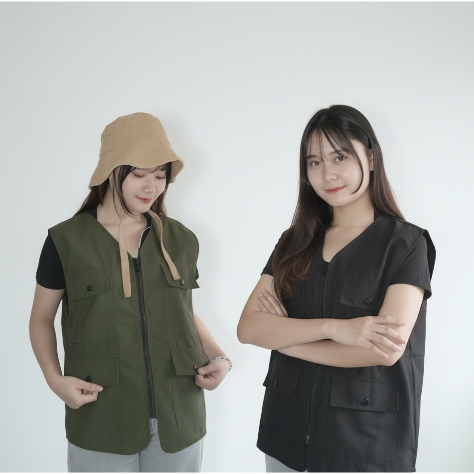 ROMPI VEST CASUAL ROMPI PRIA WANITA