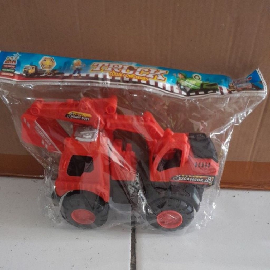 mainan mobil beko