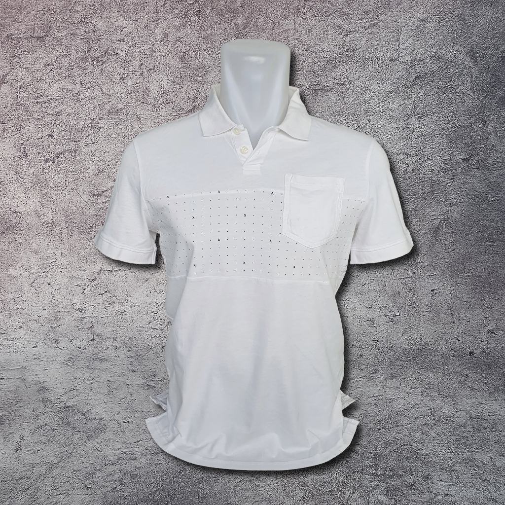Baju Kaos Polo ARMANI EXCHANGE - Size S / Lebar Dada 49 cm - Original - Second