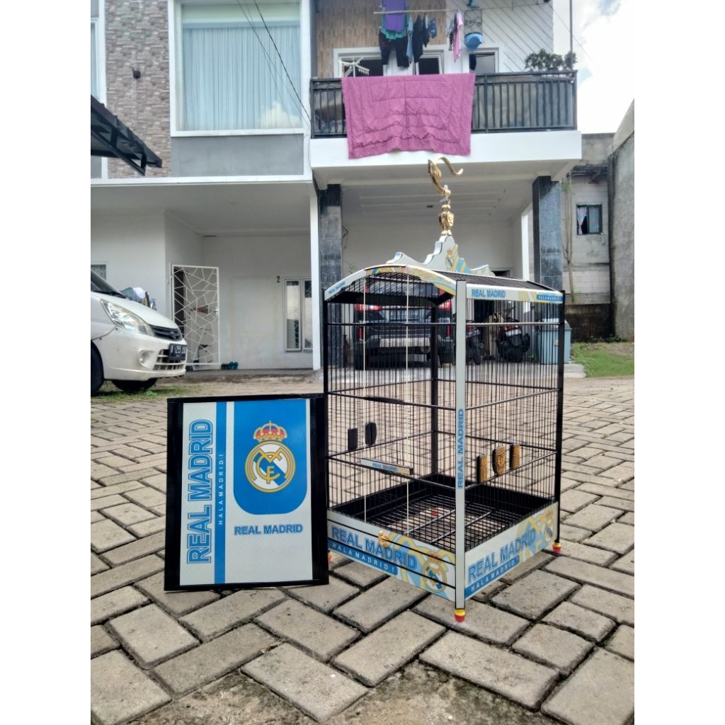 Sangkar Kotak WaterDecal Original No 2