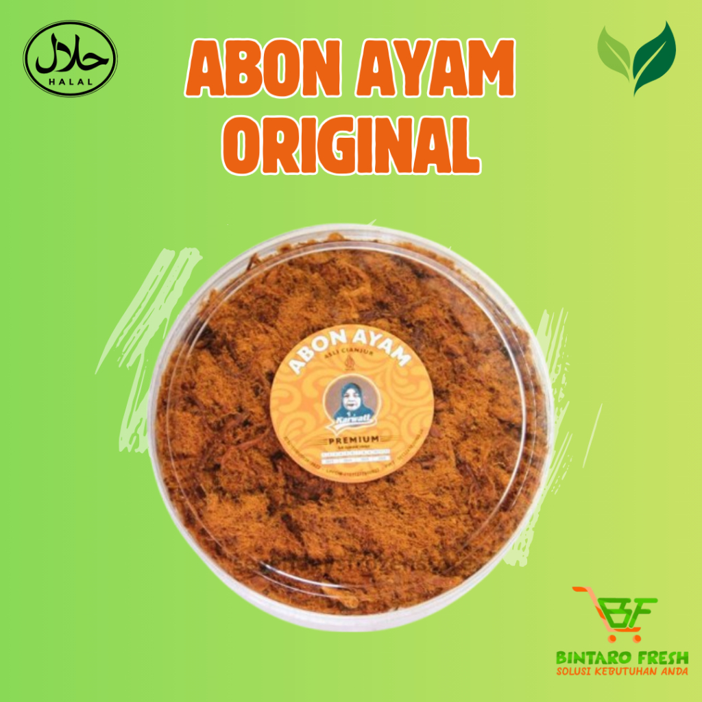 

Abon Ayam Karwati Original khas Cianjur/ Abon ayam kering karwati