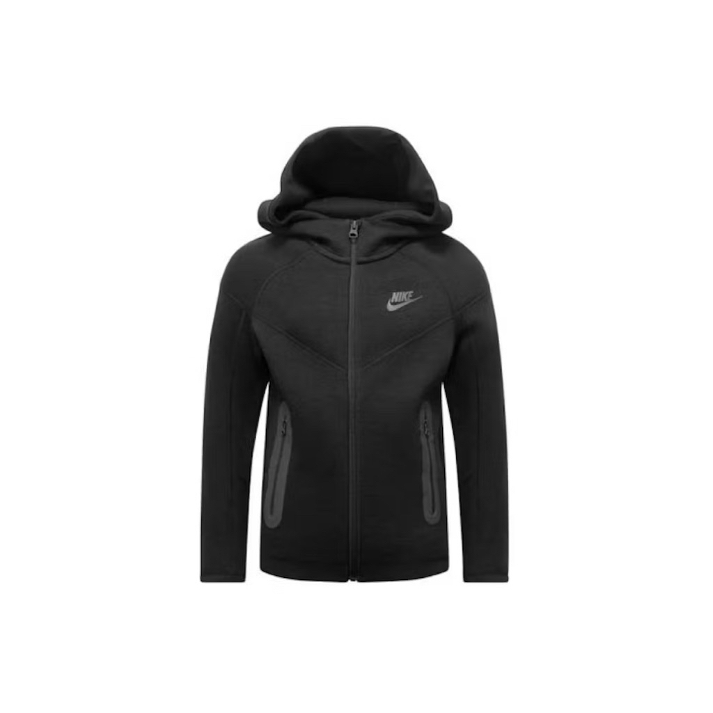 Nike Hoodie kids Sportswear Tech Fleece Full-Zip - Black [FD3285-010]