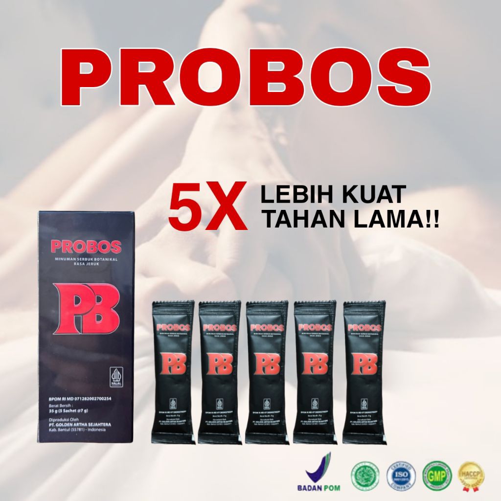 

PROBOS Minuman Botanikal Rasa Jeruk | 5 Sachet