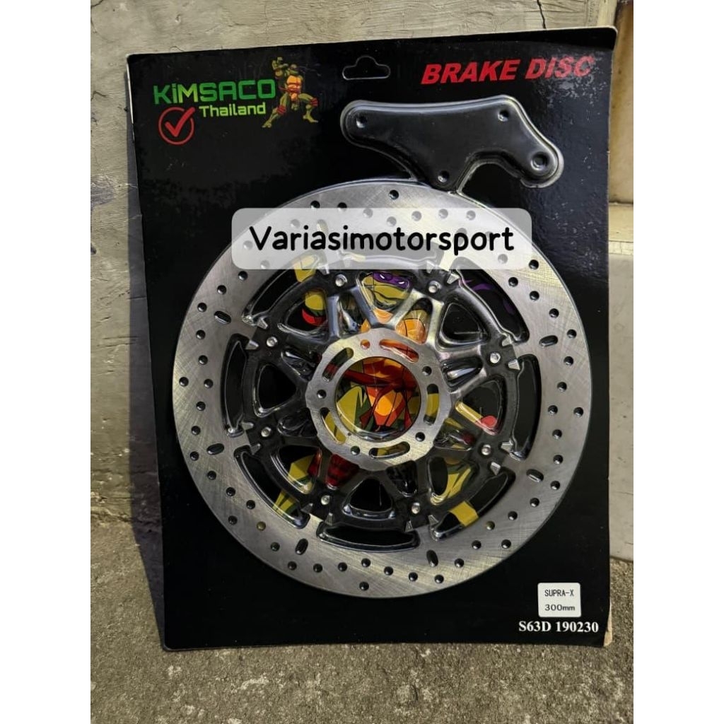 piringan disk 300mm supra x lama old lubang 5 / wave 110 disk brake model psm ktc  kimsaco