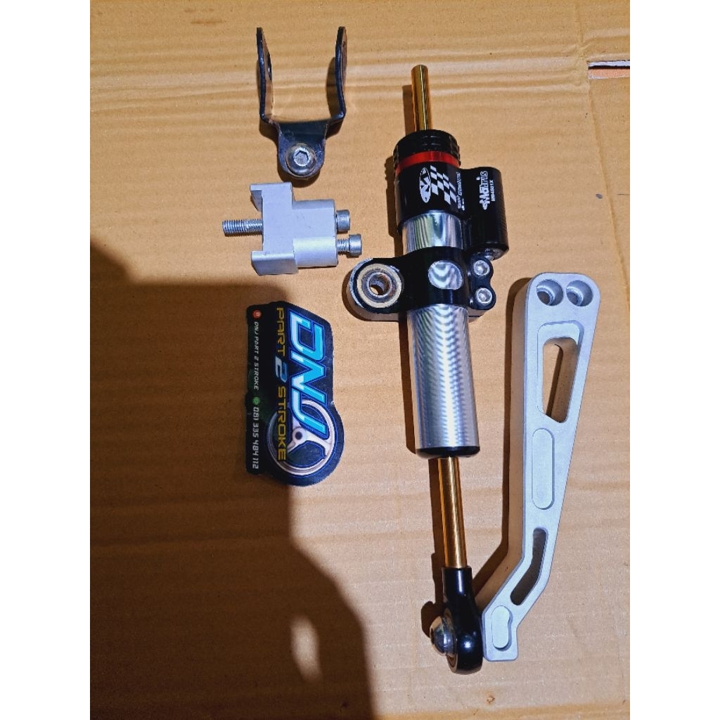 stabilizer matris F1Z R fiz pendek silver set breket all bebek dan metic second