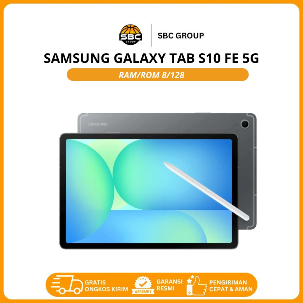 SAMSUNG GALAXY Tab S10 FE 5G  8/128GB