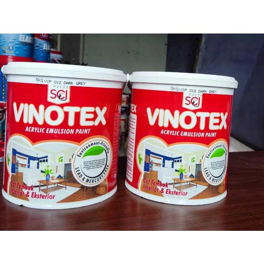 CAT TEMBOK VINOTEX - CAT TEMBOK INTERIOR & EXTERIOR 5 kg