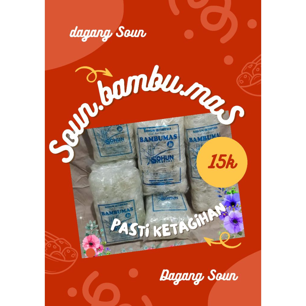 

SOUN-PUTIH SOUN-PUTIH BAYUMAS 1/2kg