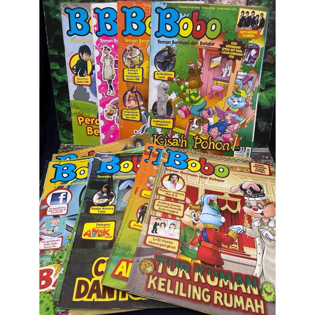 MAJALAH BOBO TH 2009-BEKAS
