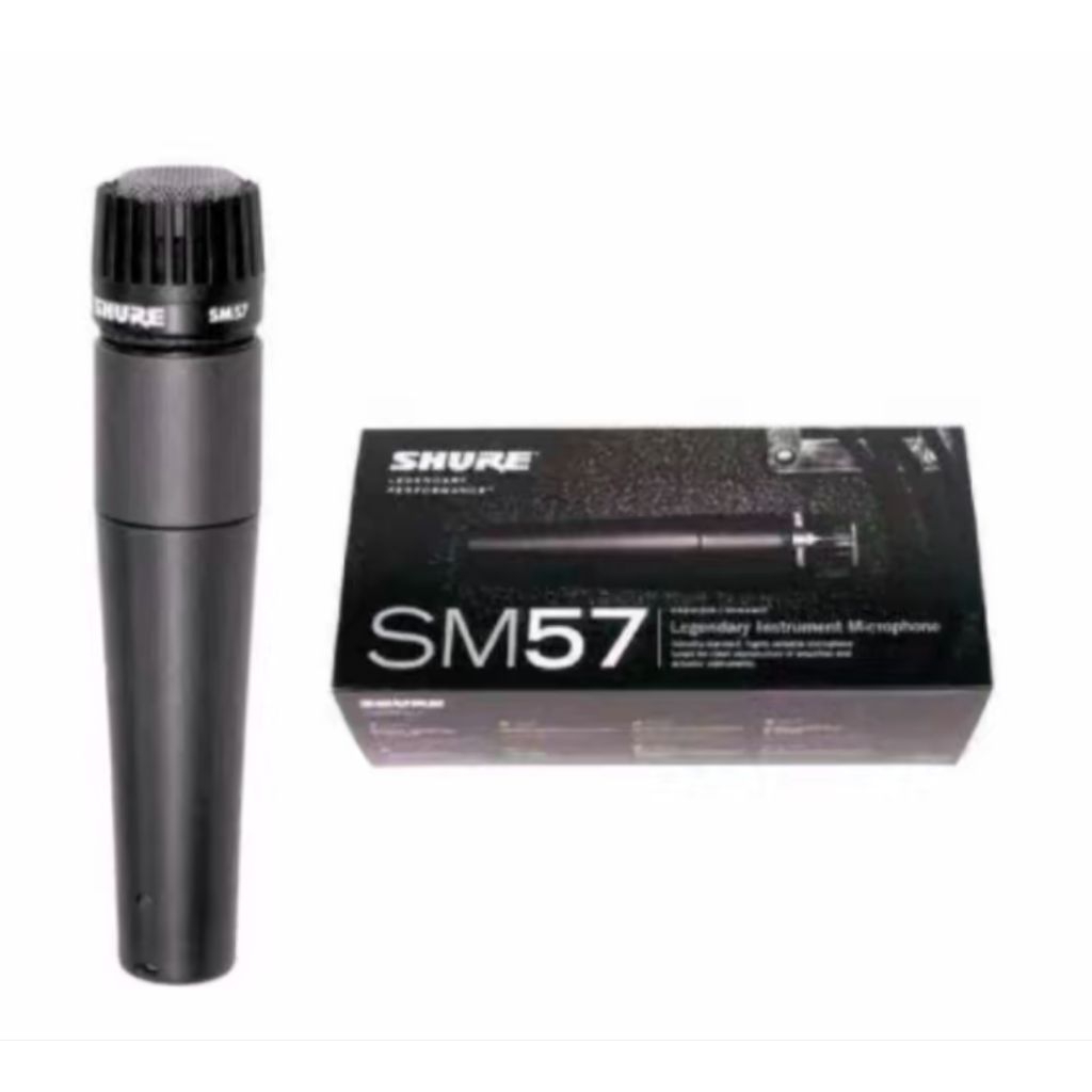 Mic Shure SM 57 SHURE SM57 Microphone instrumen kendang Mic Kabel