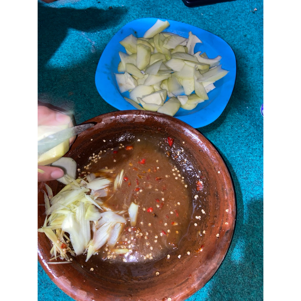 

rujak mangga langsung bisa seduh