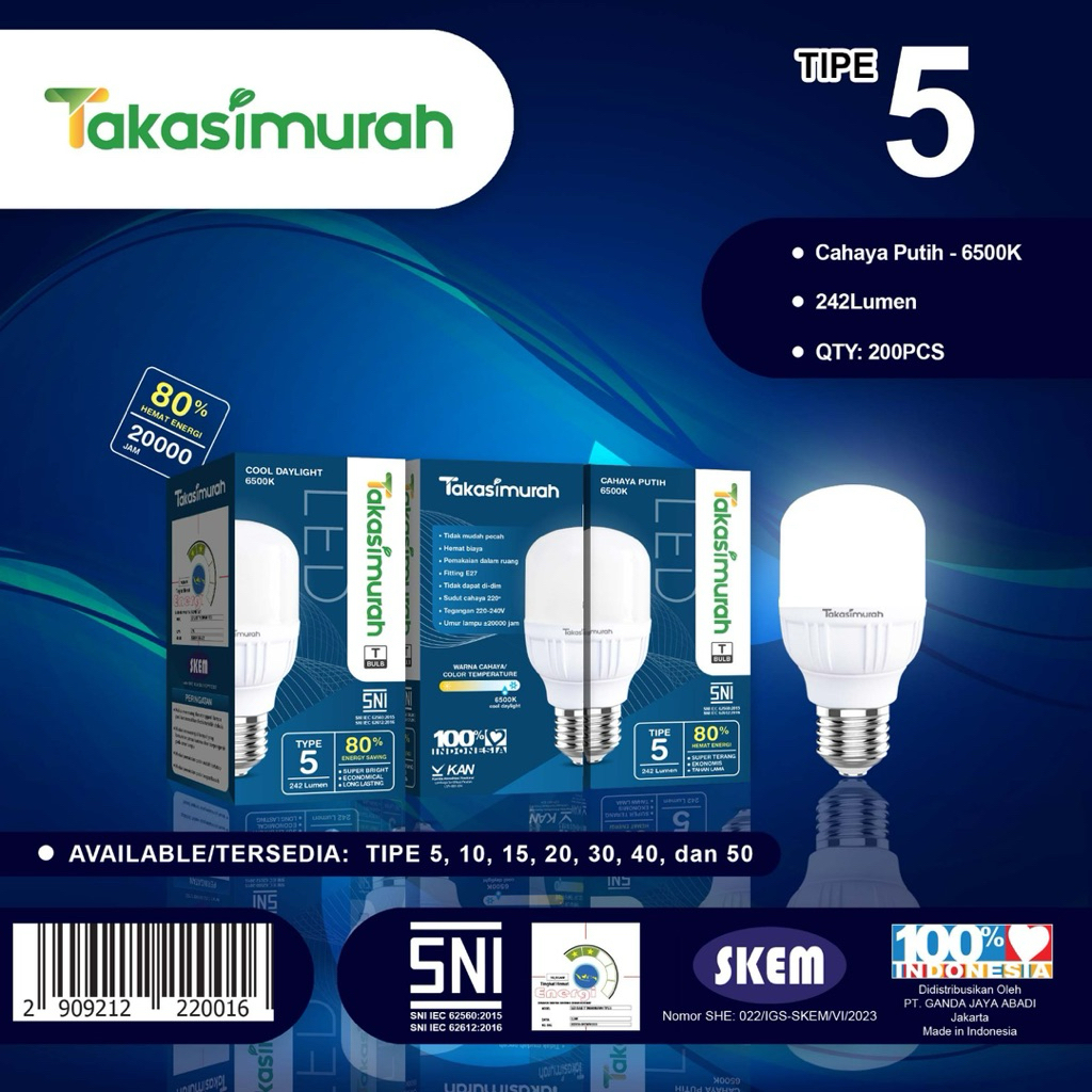 Lampu LED TAKASIMURAH