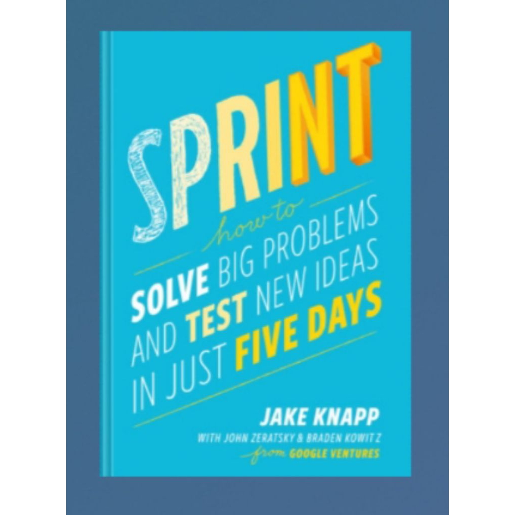 BUKU Sprint: How to Solve Big Problems and Test New Ideas in