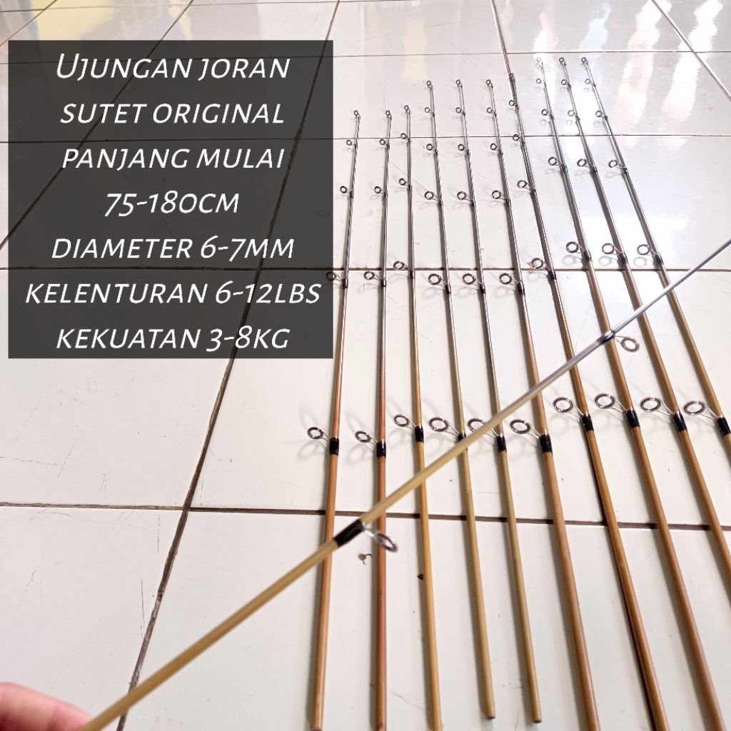 COD Ujungan joran bahan sutet terbaru