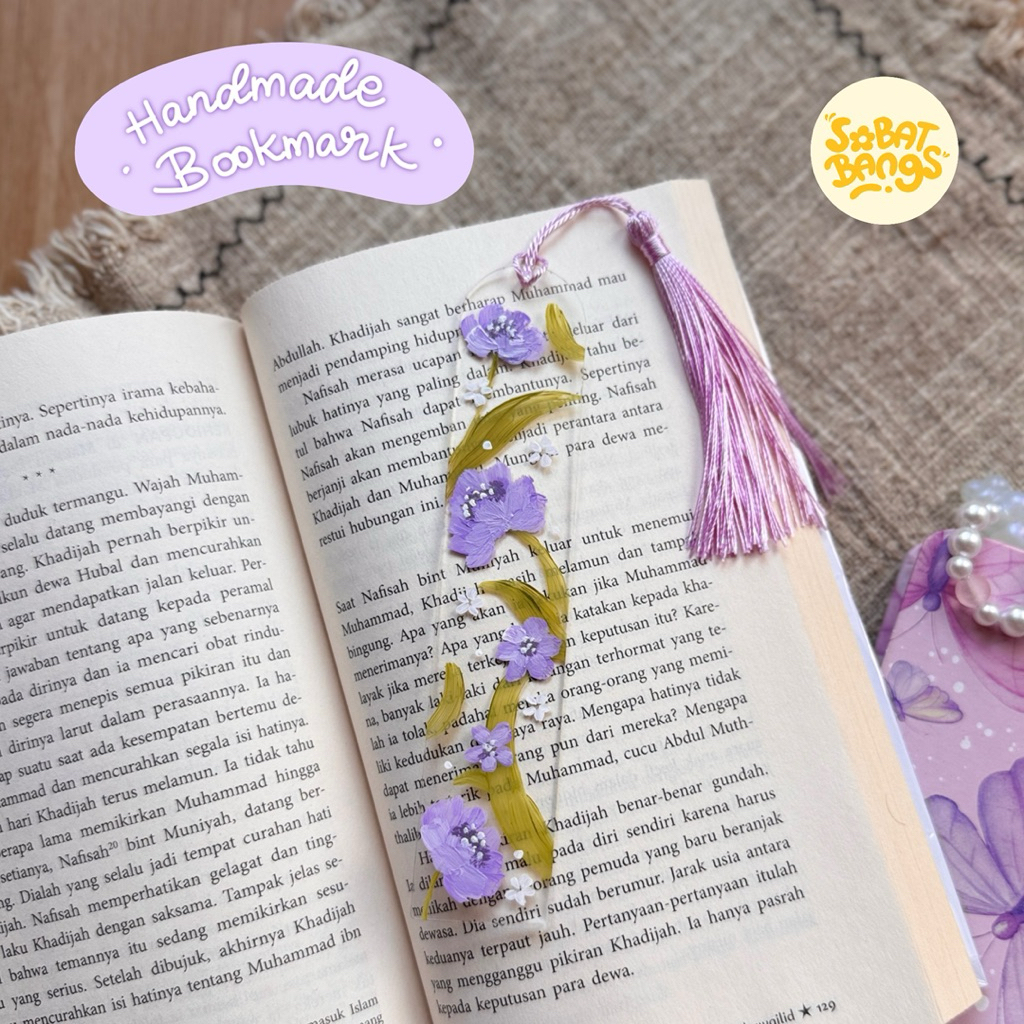 

AMETIS Bookmark Acrylic Handmade by Mbak Bangsawan