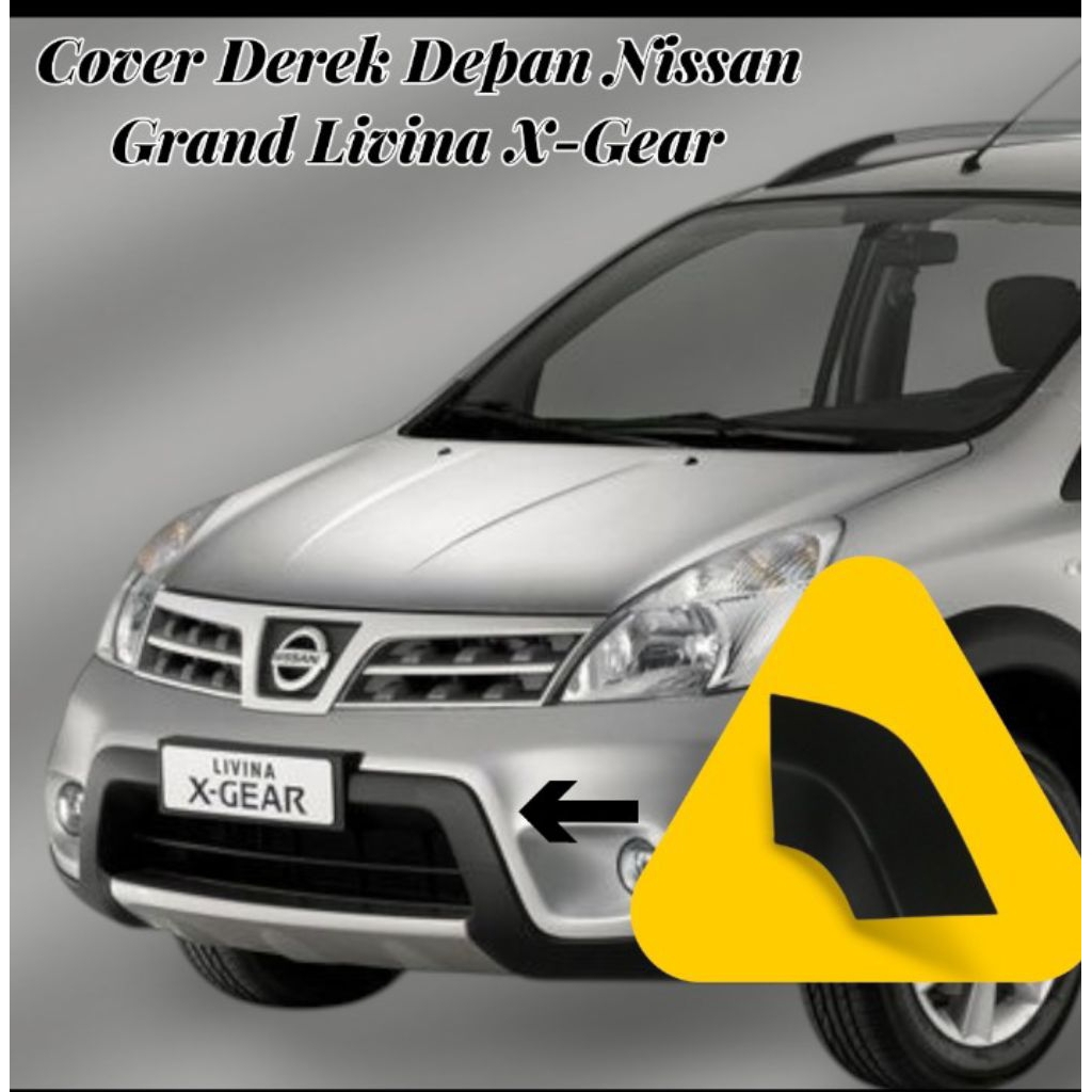 Tutup Bemper Derek Depan Mobil Nissan Grand Livina X-Gear 2009-2012