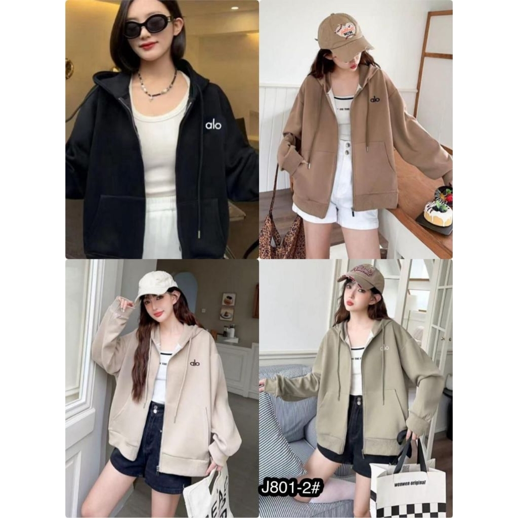 E050 jakett wanita import ainra outfit