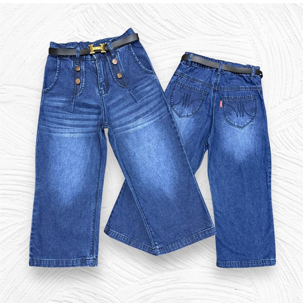 Celana Skena Kulot Anak Perempuan Trendy | Celana Panjang Fashion Anak Perempuan