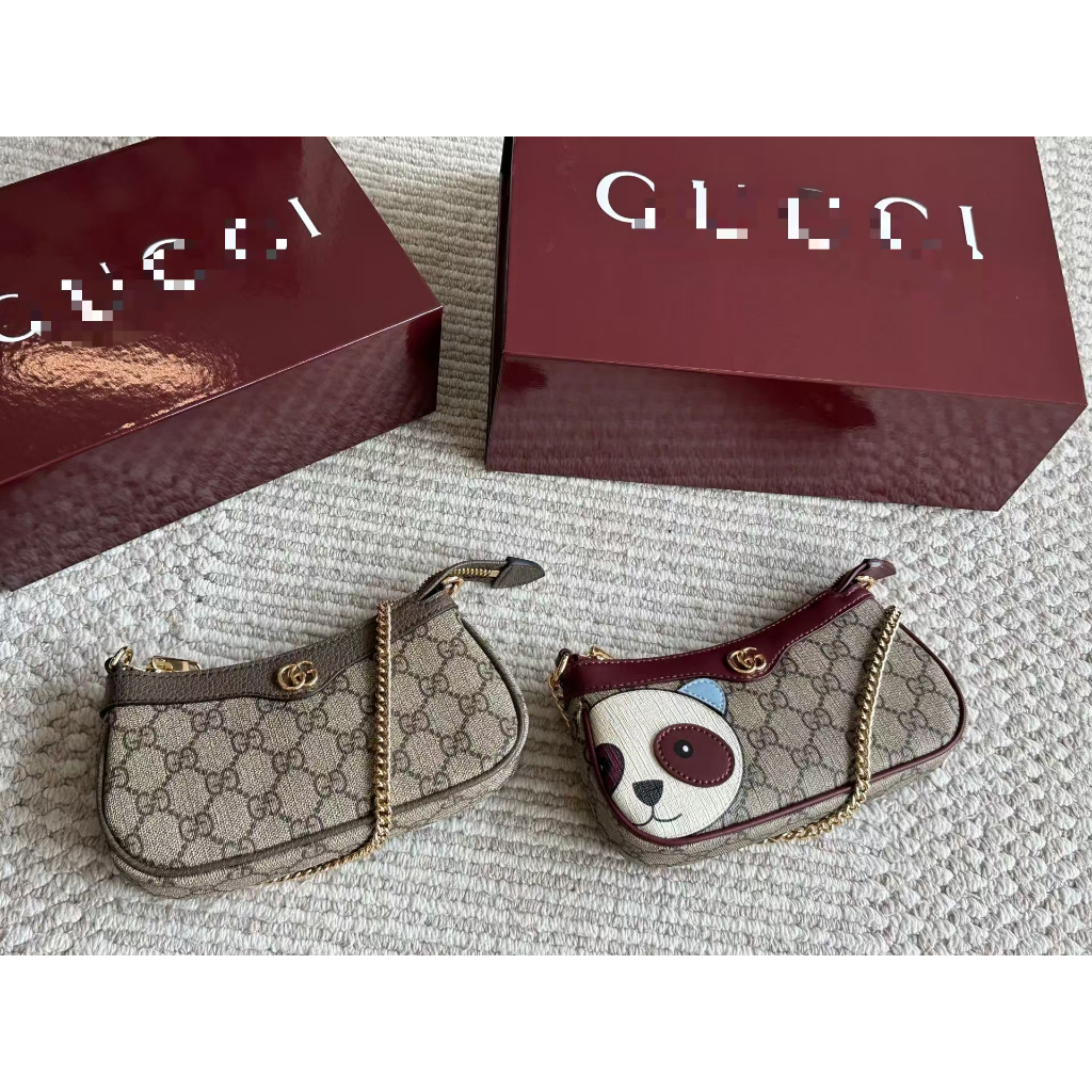 Gu Ophidia Mini Mahjong Shoulder Bag