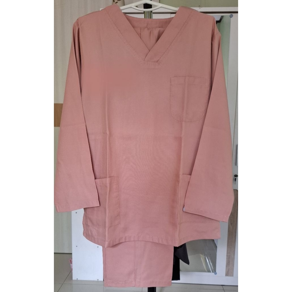 Baju Kerja Nakes Trustwear (PRELOVED) Size S